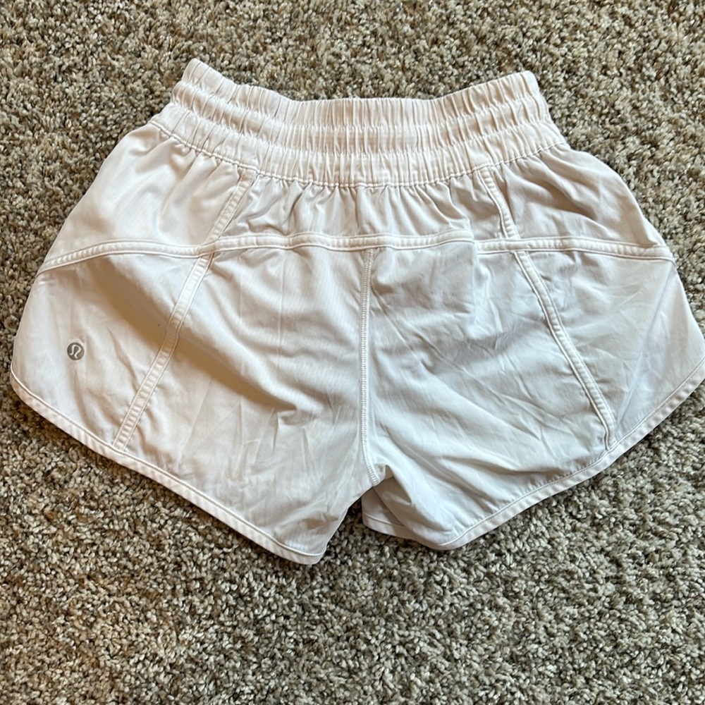 Lululemon White Shorts size 4